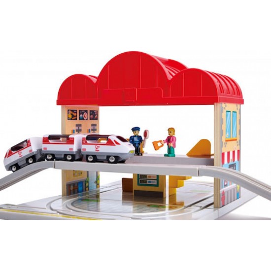 Hape Σετ με Τρενάκι από Ξύλο για 3+ Ετών E3877