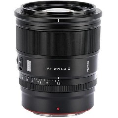 Viltrox Crop Φωτογραφικός Φακός 27mm f/1.2 Σταθερός για Nikon Z Mount Black