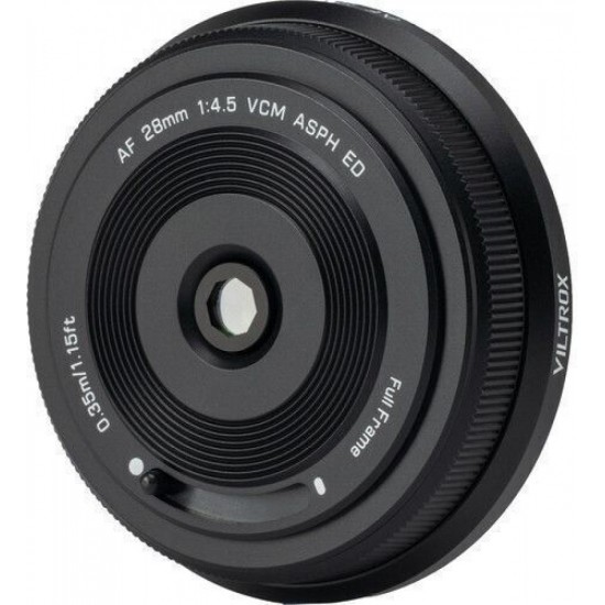 Viltrox AF 28mm f/4.5 Full Frame Φωτογραφικός Φακός Για Nikon Z Mount (AP0100100)