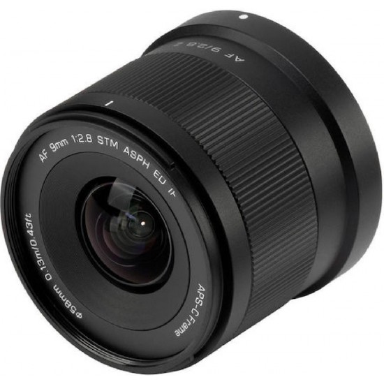 Viltrox AF 9mm f/2.8 Air APS-C Φακός Για Nikon Z-mount Μαύρο