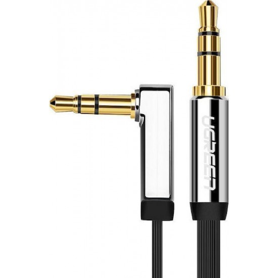 Ugreen Καλώδιο 3.5mm male - 3.5mm male Μαύρο 1m (10597)