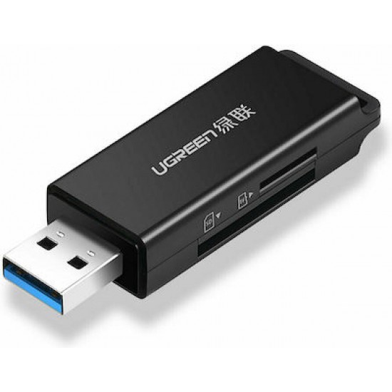 Ugreen Card Reader USB 3.0 for TF/SD Card (40752) Black