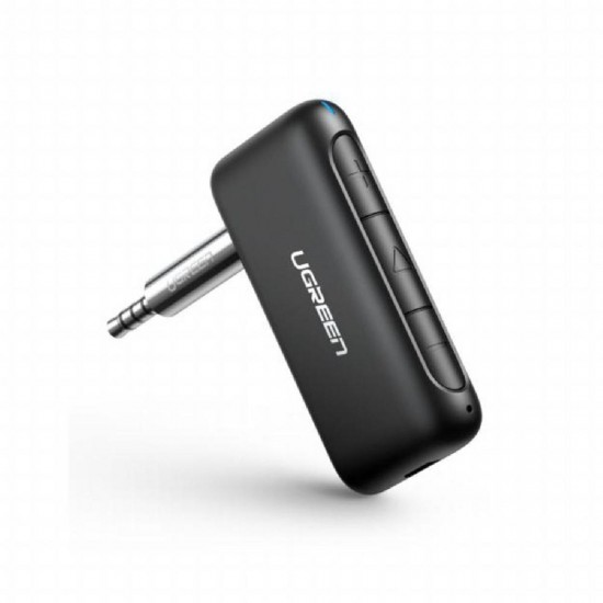 Ugreen Ασύρματος Δέκτης Bluetooth 5.0 3.5mm Car Adapter - Μαύρο (70303)