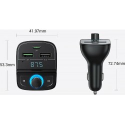 Ugreen FM Transmitter Αυτοκινήτου CD229 με MicroSD / Bluetooth