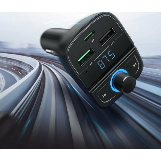 Ugreen FM Transmitter Αυτοκινήτου CD229 με MicroSD / Bluetooth