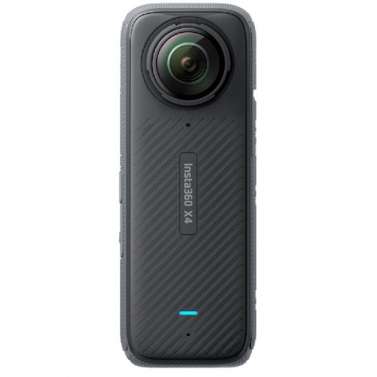 Insta360 X4 Action Camera 8K Λήψης 360° Υποβρύχια με WiFi Μαύρη με Οθόνη 2.5