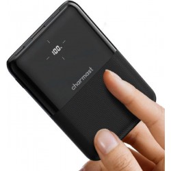 Charmast S12 Powerbank Mini 10000mAh Lightning/Type-C/Micro USB PD 20W Black