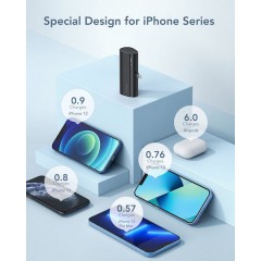 Charmast Power Bank Plugon-L 5000mAh 20W PD (W0556P) Black