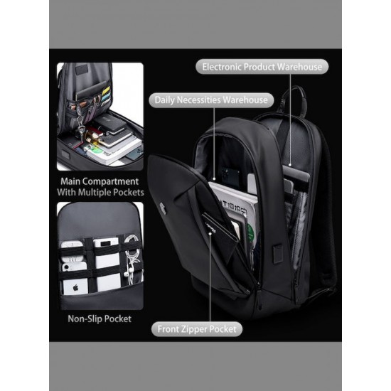 Arctic Hunter B00443 Αδιάβροχη Τσάντα Πλάτης για Laptop 15.6