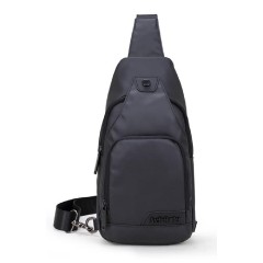 Arctic Hunter (XB13005-BK) Μαύρη Ανδρική Τσάντα Crossbody 4L