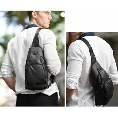 Arctic Hunter (XB13005-BK) Μαύρη Ανδρική Τσάντα Crossbody 4L