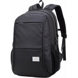 ARCTIC HUNTER τσάντα πλάτης 20005-BK με θήκη laptop, μαύρη