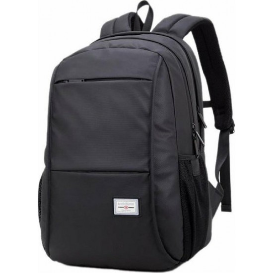 ARCTIC HUNTER τσάντα πλάτης 20005-BK με θήκη laptop, μαύρη