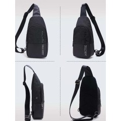 Arctic Hunter Ανδρική Τσάντα Στήθους XB0058-BK Μαύρη