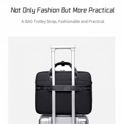 Arctic Hunter (GW00017-BK) Μαύρο Τσάντα Ώμου / Χειρός για Laptop 15.6