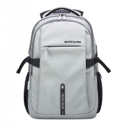 Arctic Hunter (B00388-GY) Γκρι Αδιάβροχη Τσάντα Πλάτης για Laptop 15.6