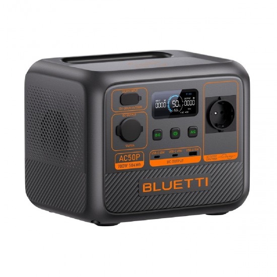 Bluetti AC50P Power Station Χωρητικότητας 504Wh (P-AC50P-EU-GY-BL-010)