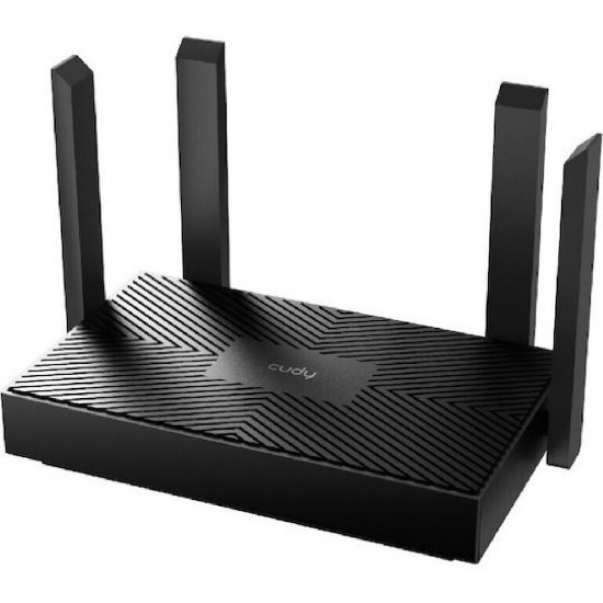 Cudy WR1500 v1 Ασύρματο Router Wi-Fi 6 με 3 Θύρες Gigabit Ethernet