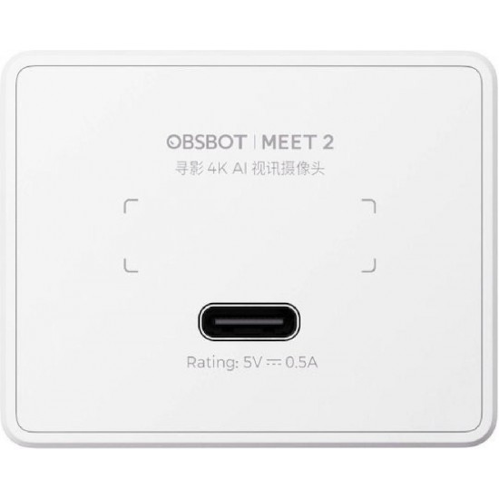 Obsbot Meet 2 AI-Powered 4K Webcam (OWW-2311-CE) Cloud White