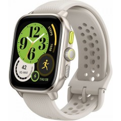 Amazfit Cheetah (Square) 45mm Αδιάβροχο Smartwatch με Παλμογράφο Winner Champagne