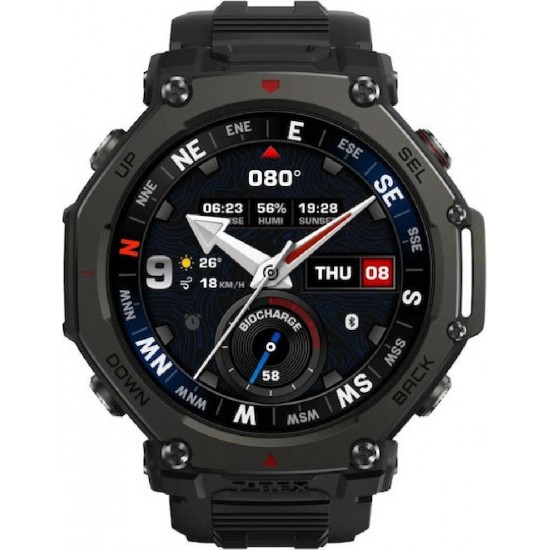 Amazfit T-Rex 3 Pro 48mm Smartwatch (W2443EU1N) Tactical Black
