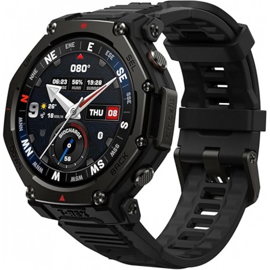 Amazfit T-Rex 3 Pro 48mm Smartwatch (W2443EU1N) Tactical Black