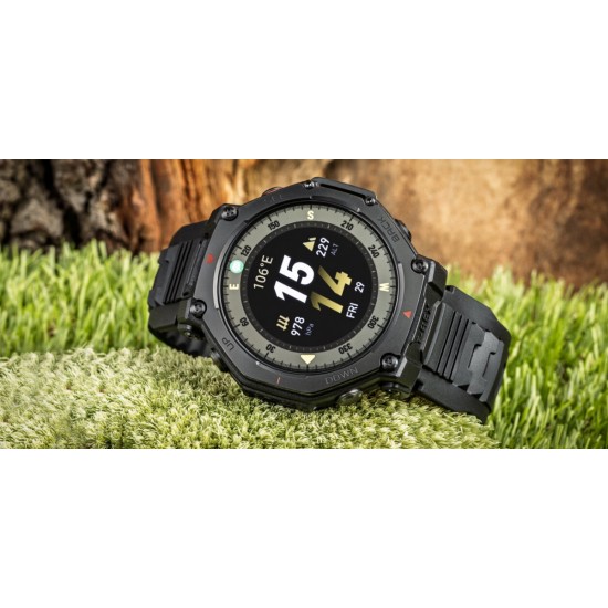 Amazfit T-Rex 3 Pro 48mm Smartwatch (W2443EU1N) Tactical Black