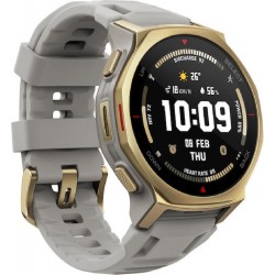 Amazfit T-Rex 3 Pro Titanium 44mm Αδιάβροχο Smartwatch Arctic Gold