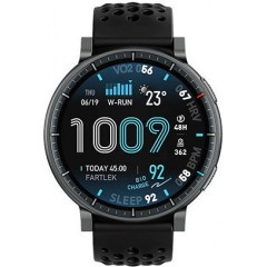 Amazfit Active Max 49mm Αδιάβροχο Smartwatch με Παλμογράφο Μαύρο