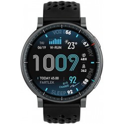 Amazfit Active Max 49mm Αδιάβροχο Smartwatch με Παλμογράφο Μαύρο