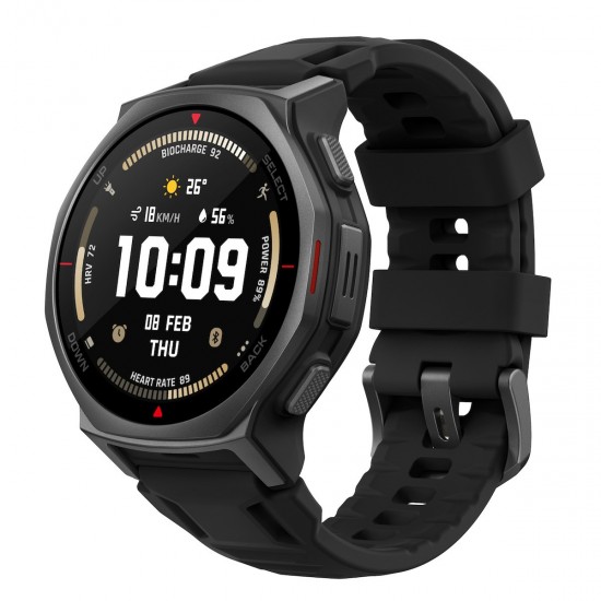 Amazfit T-Rex 3 Pro 44mm Smartwatch (W2548Gl5N) Tactical Black