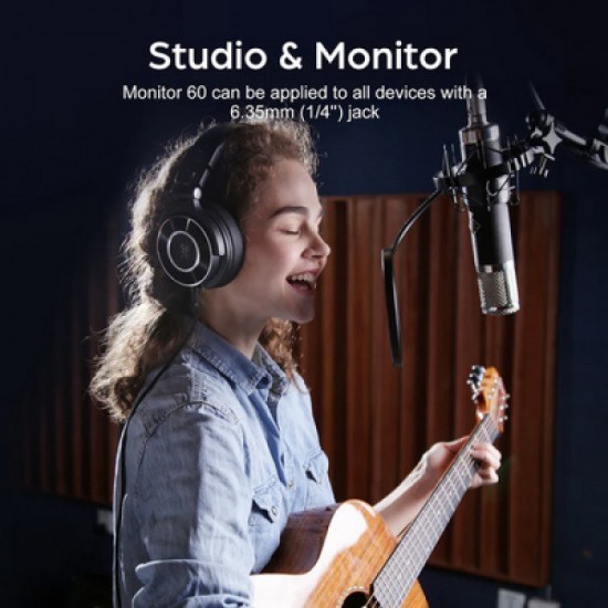 OneOdio Monitor 60 Ενσύρματα Over-Ear Ακουστικά (OA-MONITOR60) Μαύρα