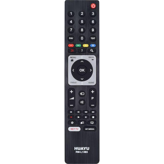 Huayu Συμβατό Τηλεχειριστήριο RM-L1383 (Grundig/Beko) για Τηλεοράσεις Beko και Grundig