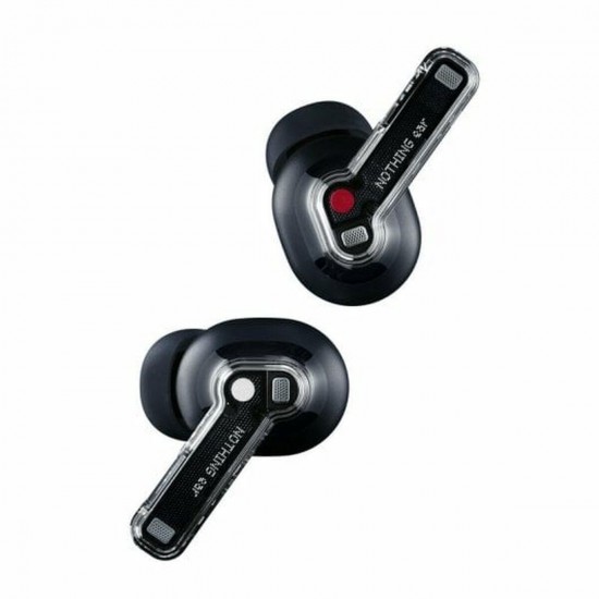 Nothing Ear In-ear Bluetooth Handsfree Ακουστικά με Αντοχή στον Ιδρώτα και Θήκη Φόρτισης Μαύρα