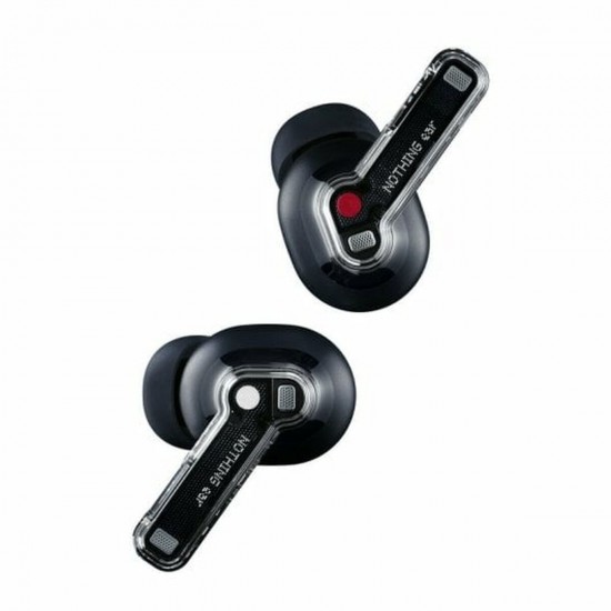 Nothing Ear In-ear Bluetooth Handsfree Ακουστικά με Αντοχή στον Ιδρώτα και Θήκη Φόρτισης Μαύρα