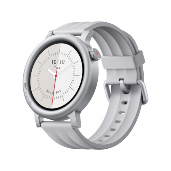 Nothing CMF Watch 3 Pro 47mm με Παλμογράφο (Light Grey)