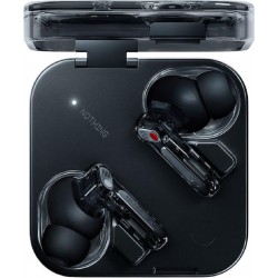 Nothing ear (3) In-ear Bluetooth Handsfree Ακουστικά με Αντοχή στον Ιδρώτα και Θήκη Φόρτισης (B173) Μαύρα