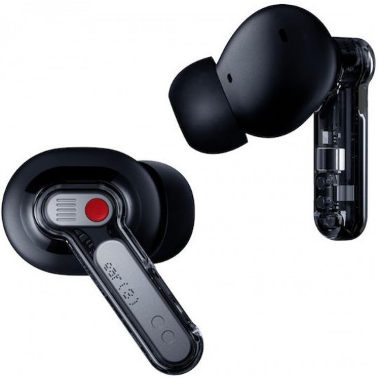 Nothing ear (3) In-ear Bluetooth Handsfree Ακουστικά με Αντοχή στον Ιδρώτα και Θήκη Φόρτισης (B173) Μαύρα