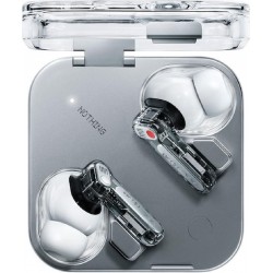 Nothing ear (3) In-ear Bluetooth Handsfree Ακουστικά με Αντοχή στον Ιδρώτα και Θήκη Φόρτισης Λευκά