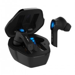 Sades Wings 100 Pro In-ear Bluetooth Handsfree Ακουστικά με Θήκη Φόρτισης Μαύρα