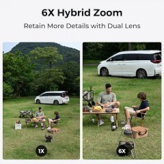 Reolink TrackMix Series B770 4K Wi-Fi 6 Dual-Lens Battery Camera
