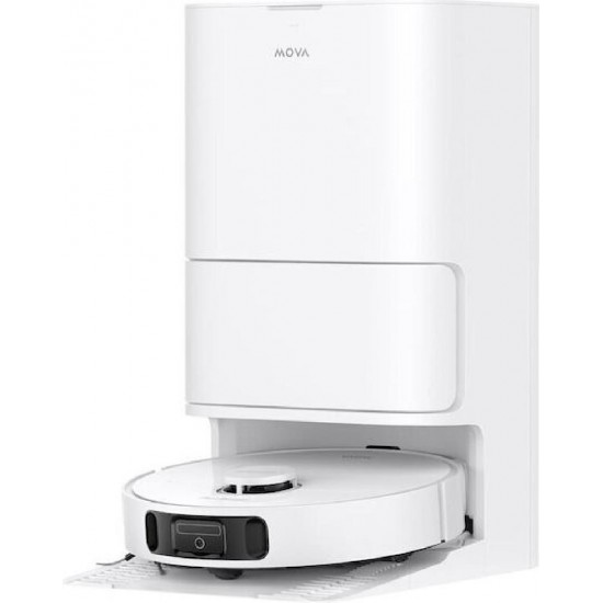 Dreame Mova E30 Ultra Robot Vacuum Σκούπα Ρομπότ για Σκούπισμα & Σφουγγάρισμα με Wi-Fi (RLE51SE) White