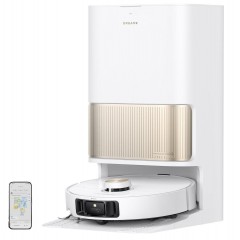Dreame L40s Pro Ultra Σκούπα Ρομπότ για Σκούπισμα & Σφουγγάρισμα με Χαρτογράφηση και Wi-Fi Λευκή