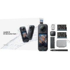 Insta360 X5 8K 360 Action Camera Essentials Bundle (CINSAAHA/X504)