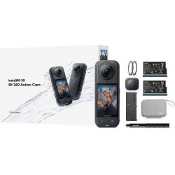 Insta360 X5 8K 360 Action Camera Essentials Bundle (CINSAAHA/X504)
