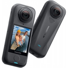 Insta360 X4 Air Action Camera 8K Λήψης 360° Υποβρύχια Starter Bundle με Οθόνη Αφής 2.5