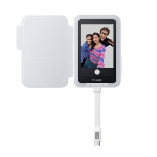 Insta360 Snap Selfie Screen with Light USB-C Rear Camera Selfie Screen for iPhone-Android