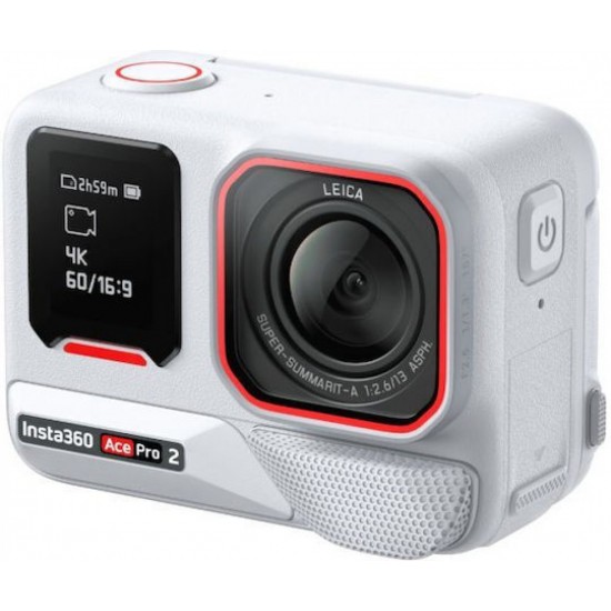 Insta360 Ace Pro 2 Action Camera 8K Υποβρύχια Xplorer Bundle με Οθόνη Αφής 2.4