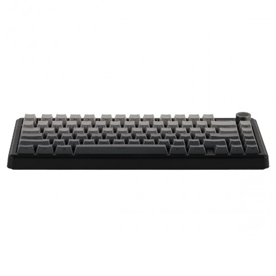 Aula F75 MAX Ασύρματο Gaming Πληκτρολόγιο 75% με LEOBOG Reaper διακόπτες και RGB φωτισμό (Αγγλικό US) Gray