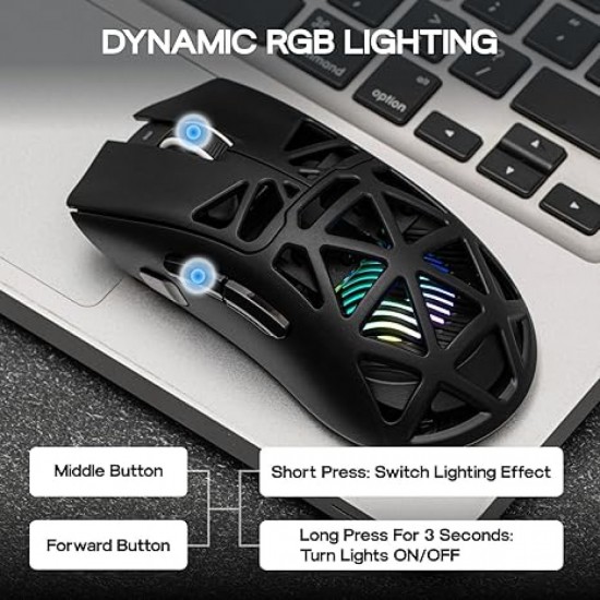Aula SC620 Gaming Mouse RGB Lighting Black